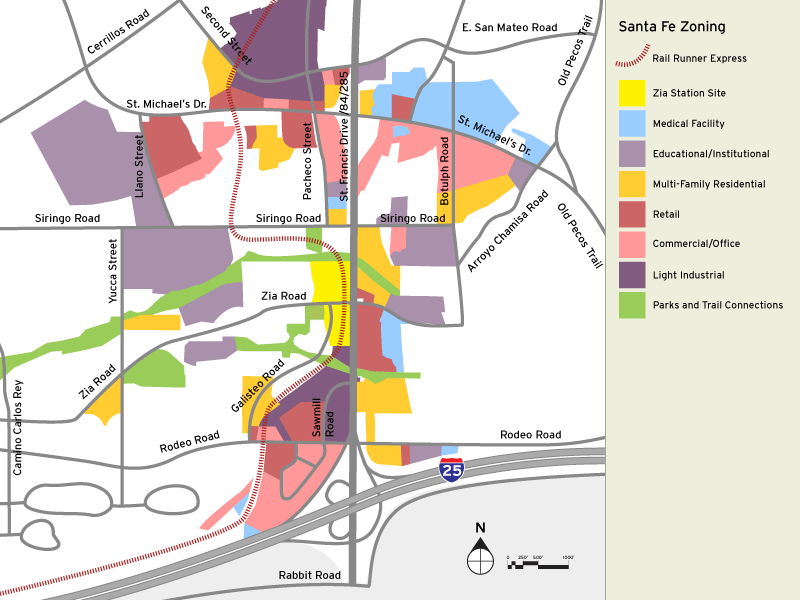 Zia Station Adjacent Land Use