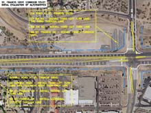 NM State Department of Transportation has proposed widening of Zia Road